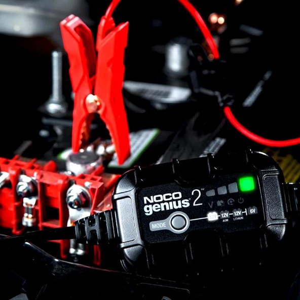 NOCO GENIUS2 6V/12V 40A Akıllı Akü Şarj ve Akü Bakım/Desülfatör - Resim 6