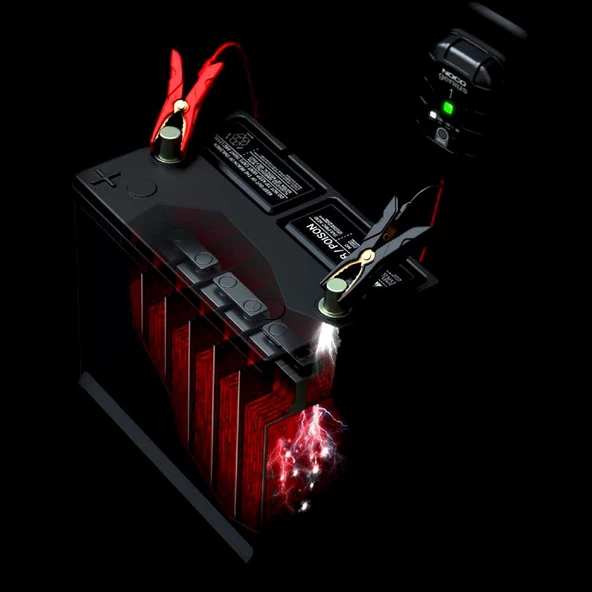 NOCO GENIUS1 6V/12V 30A Akıllı Akü Şarj ve Akü Bakım/Desülfatör - Resim 3
