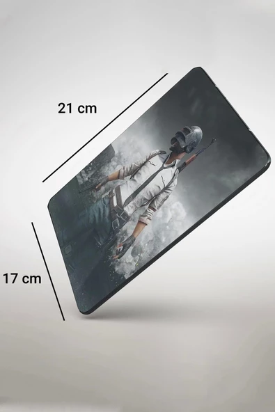 SonicTouch Pubg Desenli Kaydırmaz Gaming Oyuncu Masaüstü Dikişsiz Mouse Pad/Ped (Mouse Altlığı) 17x21cm - 2