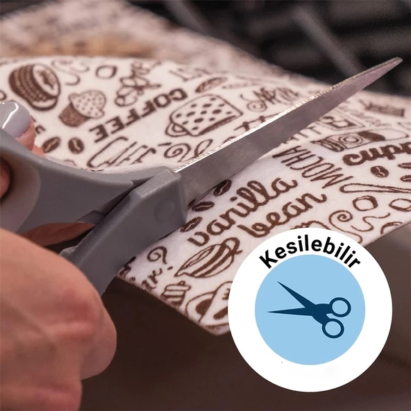 Valerine Life Kahve Makinesi Matı Su Geçirmez Kaymaz Yıkanabilir Çaycı, Çay Espresso Makinesi Pad 35x45cm 27240112 - 7