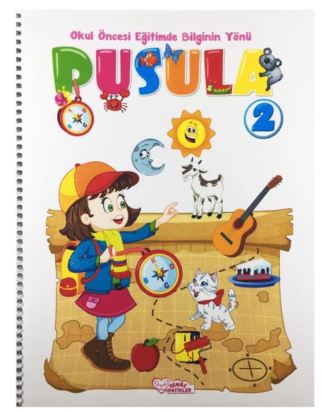 5-6 Yaş Pusula Eğitim Seti Pembe Patikler Yayınevi - 7