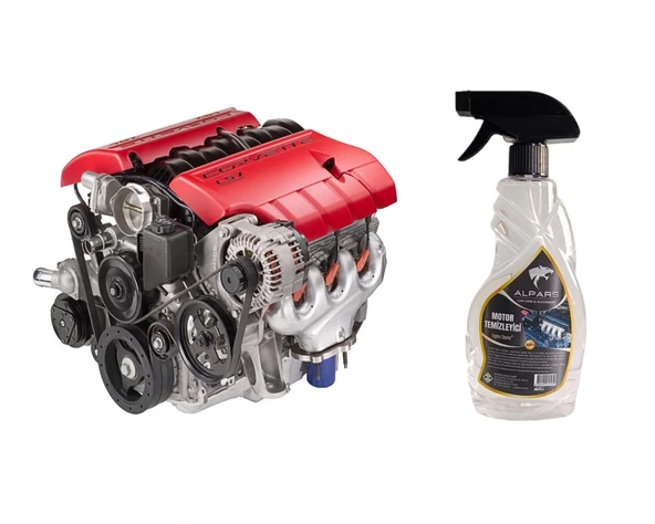 ALPARS Motor Temizleyici Yeni Formül Etkili Parlatıcılı 500 ml - 2