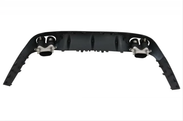 AUTOGP Mercedes w213 coupe c238 arka tampon difüzörü ve egzoz ucu seti 2017+ - Resim 3