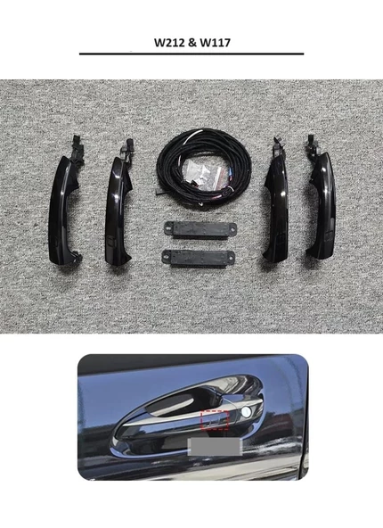 AUTOGP Mercedes cla w176 w212 keyless go anahtarsız giriş sistemi 4 kapı