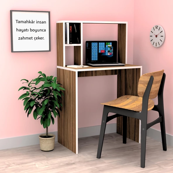 Kenzlife bilgisayar çalışma masası alonso70 cvz ofis sekreter laptop - Resim 3