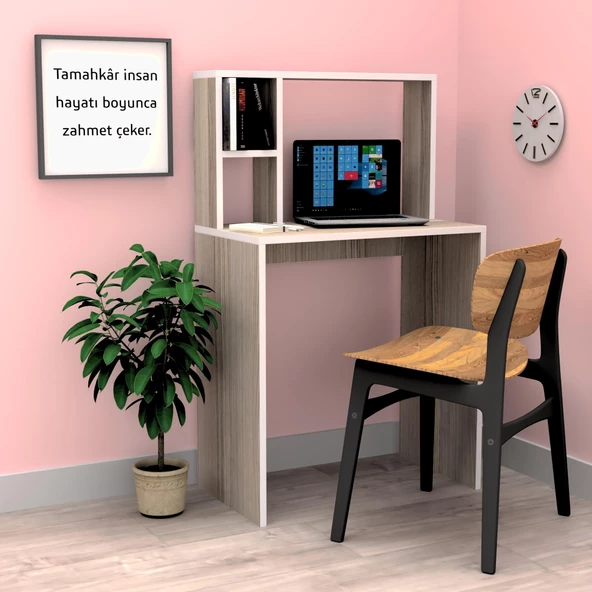 Kenzlife bilgisayar çalışma masası alonso70 crd ofis sekreter laptop - Resim 3