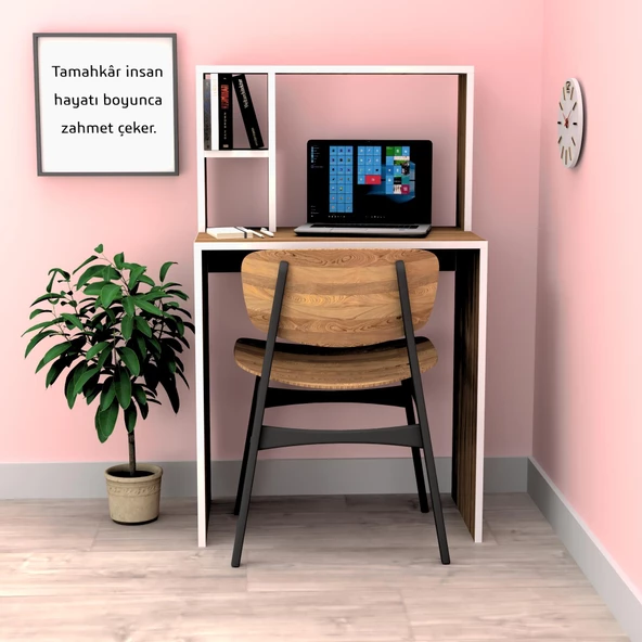 Kenzlife bilgisayar çalışma masası alonso70 cvz ofis sekreter laptop - Resim 2