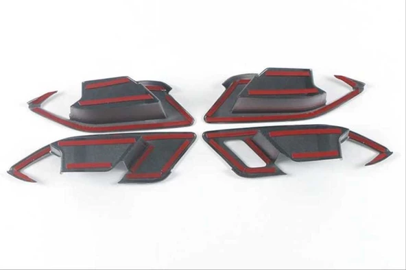 AUTOGP VOLKSWAGEN GOLF 8 IC KAPI ACMA KOLU KAPLAMA - KARBON - 3