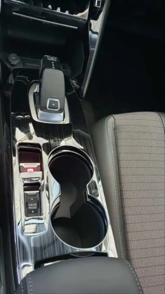 AUTOGP PEUGEOT 2008 ORTA KONSOL KAPLAMA - TITANYUM SIYAH - 2