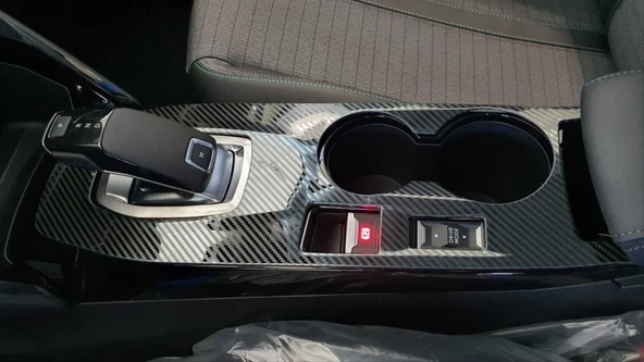 AUTOGP PEUGEOT 2008 ORTA KONSOL KAPLAMA - KARBON - 3