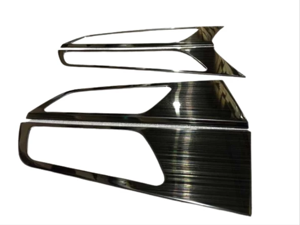 AUTOGP HYUNDAI TUCSON 2015-2018 IC KAPI KOLU KAPLAMA - TITANYUM SIYAH - 2