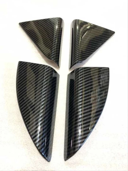 AUTOGP HYUNDAI TUCSON 2015-2018 KAPI CAM KENAR KAPLAMA SETI-KARBON