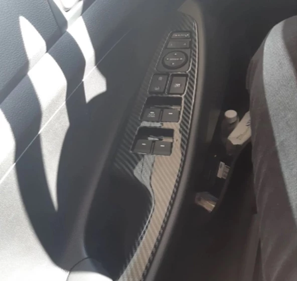 AUTOGP HYUNDAI TUCSON 2015-2018 KAPI KOLÇAK KAPLAMA KARBON - 2