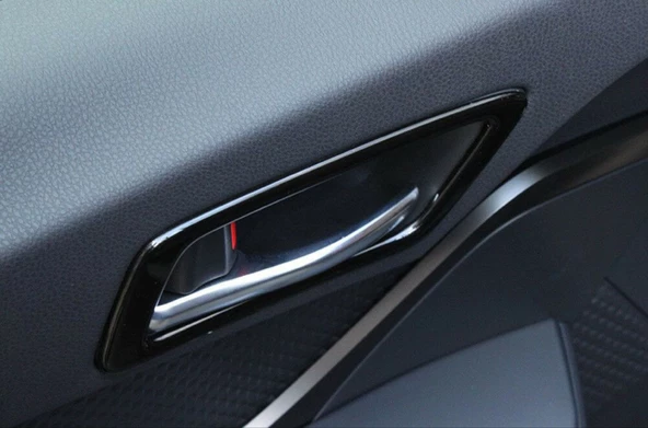 AUTOGP TOYOTA C-HR 2016-2019 KAPI KOLÇAK KAPLAMA TITANYUM SİYAH