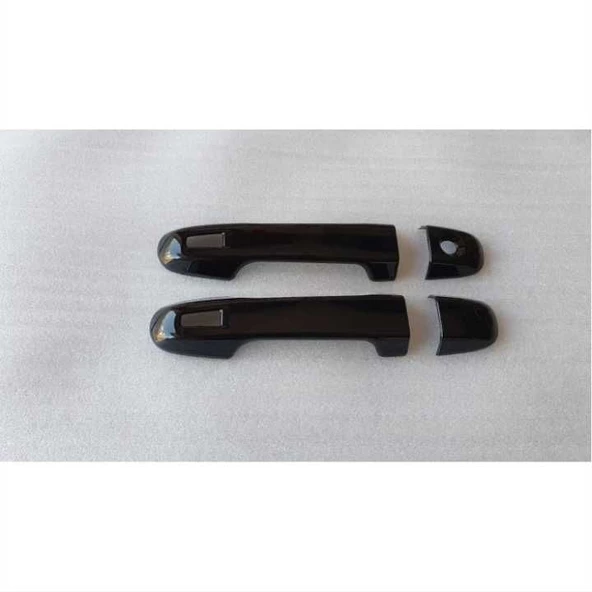 Autogp TOYOTA C-HR 2016-2019 KAPI KOLU KAPLAMA PIANO BLACK (SMART KEY)