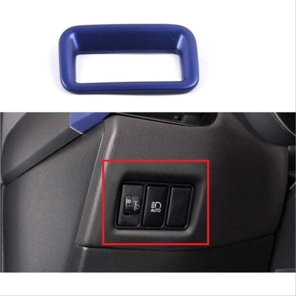 Autogp TOYOTA C-HR 2016-2019 KONTROL PANEL KAPLAMA - MAVI