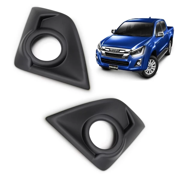 AUTOGP ISUZU D-MAX 2018+ ÖN SİS KAPLAMASI SİYAH - 3