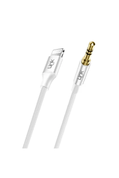 A587 Iph Lightning - 3.5mm Aux Kablo 1mt Beyaz