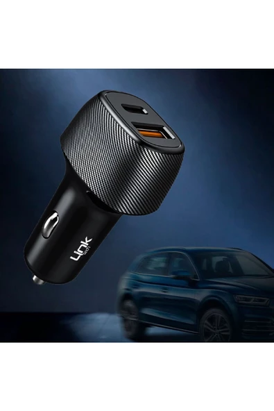 C498 38w 2x Usb Type-c - Lightning Kablolu Araç Şarj Aleti - 4