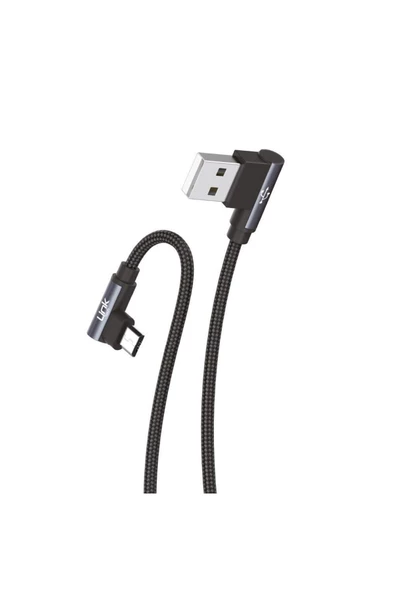 K592 Safe Micro Usb 90 Derece Gamer Oyuncular Için Şarj Kablosu