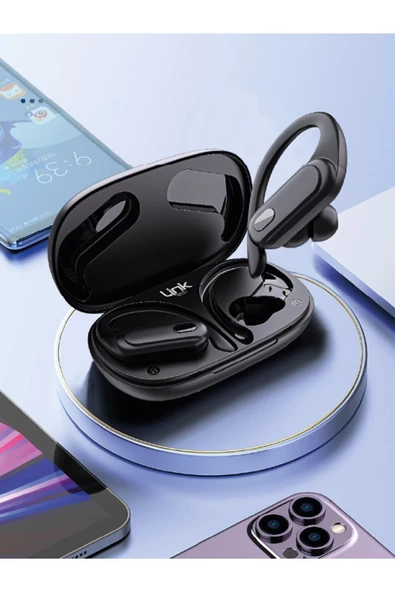 S28 Kulak Kancalı Silikonlu Spor Bluetooth Kulaklık - 6
