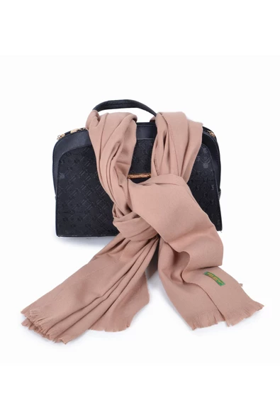 ELEGANSA Şıklığı ve Sıcaklığı Bir Arada Sunan Kaşmir Dokulu Omuz Atkısı - Lüks, Yumuşak ve Trendy! - 3