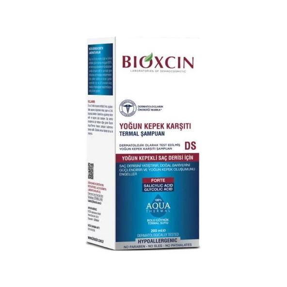 Bioxcin Aquathermal DS Yoğun Kepek Şampuan 200 ml - Resim 2