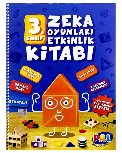 Pal 3. Sınıf Zeka Oyunları Etkinlik Kitabı