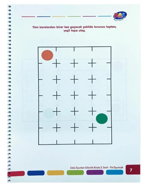 Pal 3. Sınıf Zeka Oyunları Etkinlik Kitabı - Resim 2