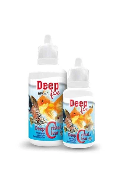 Deep Crystalclear Akvaryum Su Berraklaştırıcı 50 ml