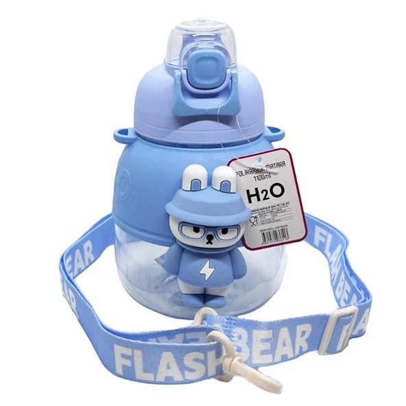 Tohana H2O Polikarbon Figürlü Matara 1100 ml (H2O76045)