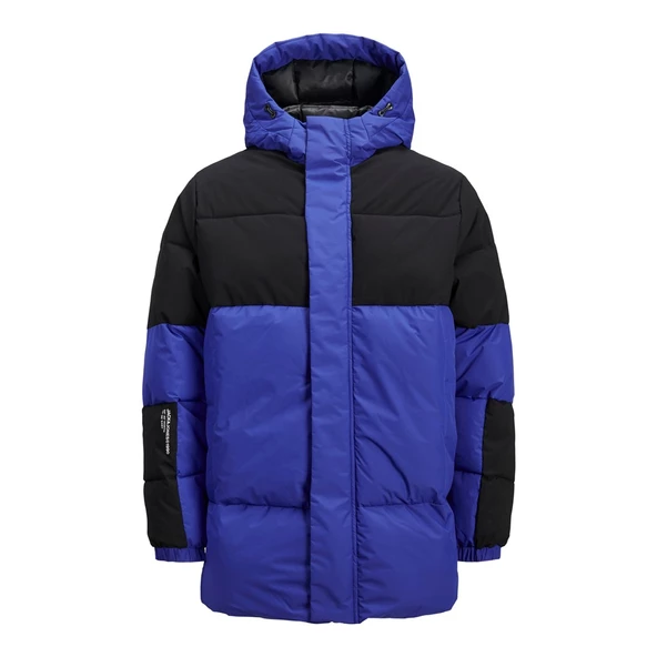 Jack&Jones Oversize Kapüşonlu Şişme Mont - Günlük Kullanım - 8