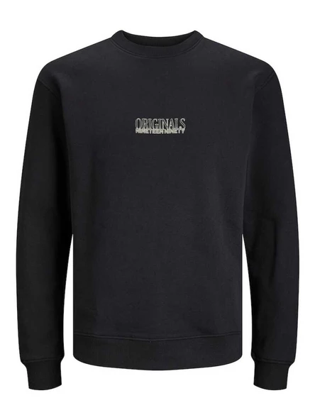 Jack&Jones Oversize Erkek Sweatshirt - Minimalist Günlük Stil - 4