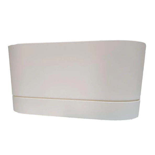 Poliwork Begonya Tabaklı Renkli Plastik Balkon Saksısı 30 cm - 4