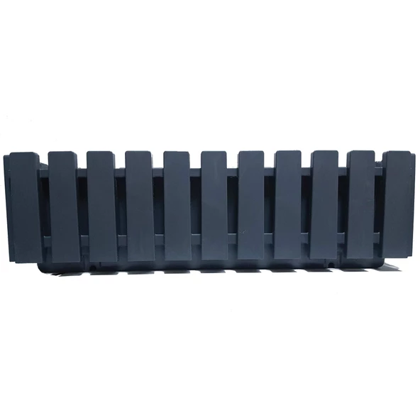 Poliwork Akasya Renkli Plastik Balkon Saksısı 60 cm - 7