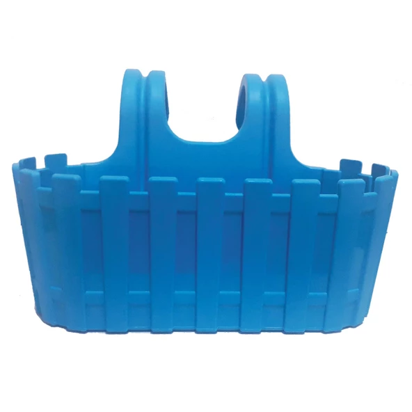 Poliwork Akasya Kolay Askı Renkli Plastik Balkon Saksısı 30 cm - 6