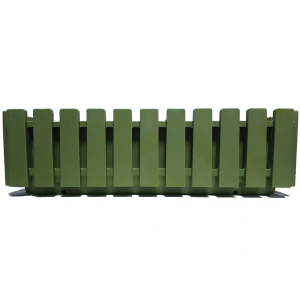 Poliwork Akasya Renkli Plastik Balkon Saksısı 60 cm - 5