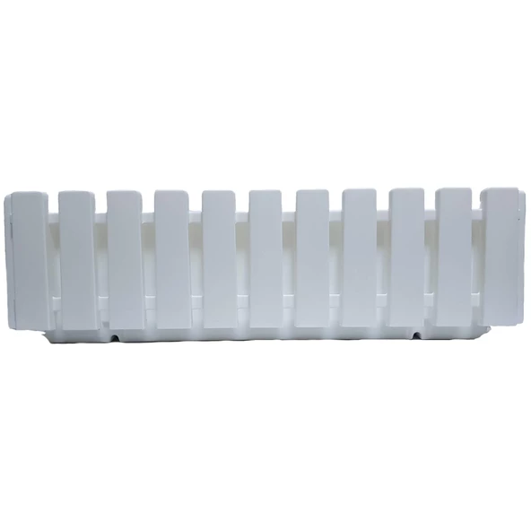 Poliwork Akasya Renkli Plastik Balkon Saksısı 60 cm - 6