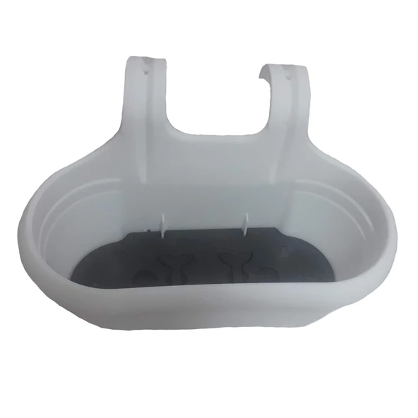 Poliwork Nergiz Kolay Askı Plastik Renkli Balkon Saksısı 40 cm - 7