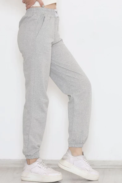 İki İplik Armalı Eşofman Altı Koyugri - 12556.1778. - 5