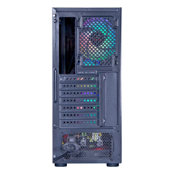 Master Yi 4X Argb Kumandalı Usb 3.0 400W Atx Mesh Panel Gaming Bilgisayar Kasası - 5
