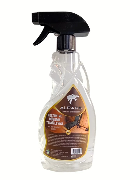 ALPARS Döşeme Temizleyici Güçlü Leke Çıkarıcı Araba Oto Koltuk Temizleyici 500 ml