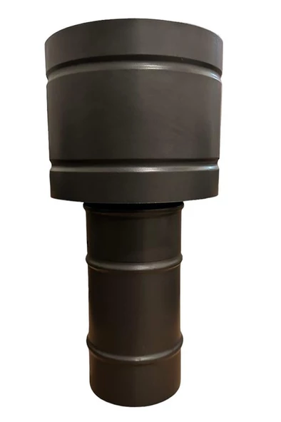 BACA KALKANI / ÇAP: 13 CM / MAT SİYAH EMAYE / BABA'S STOVE - 4