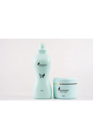 Nativebase Onarıcı Şampuan 500 Ml + Onarıcı Maske 300 Ml - Resim 2