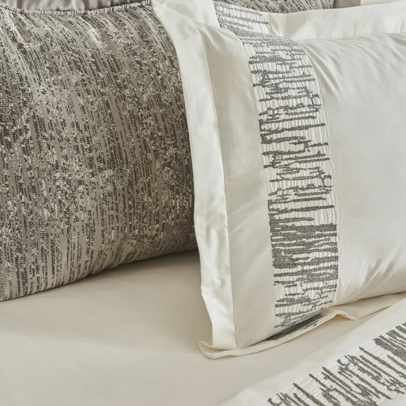 Karaca Home Andrea 8 Parça Çeyiz Seti Antrasit - Resim 7