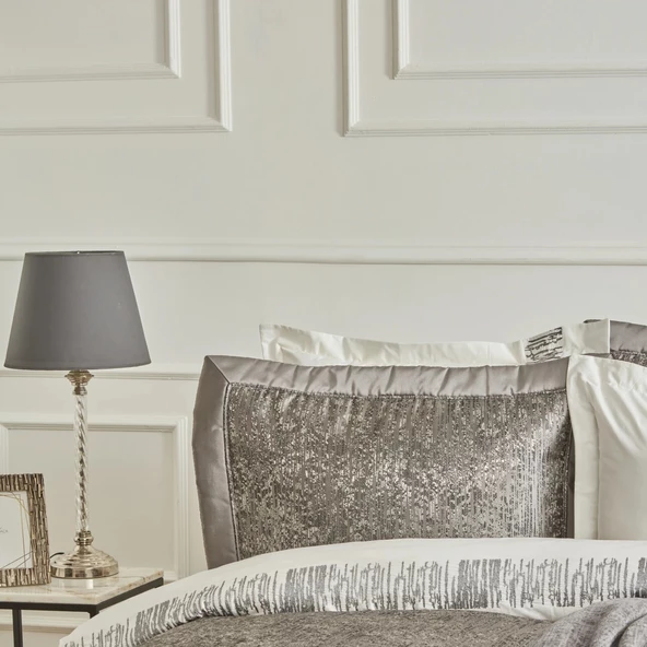 Karaca Home Andrea 8 Parça Çeyiz Seti Antrasit - Resim 5