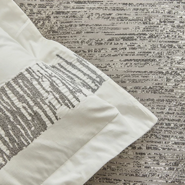 Karaca Home Andrea 8 Parça Çeyiz Seti Antrasit - Resim 6