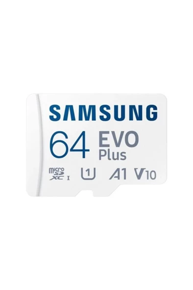 Samsung Evo Plus 64gb Microsd Mb-mc64sa/apc 160 Mb/sn Beyaz Hafıza Kartı ( Türkiye Garantili)