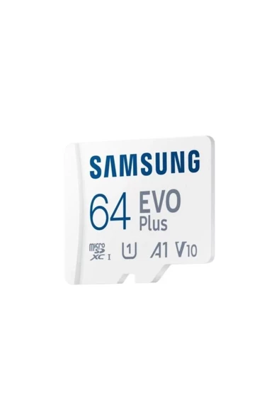 Samsung Evo Plus 64gb Microsd Mb-mc64sa/apc 160 Mb/sn Beyaz Hafıza Kartı ( Türkiye Garantili) - 2