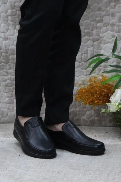 Mehmet Mete 42444 Anatomik Hafif Rahat İç Ve Dış Hakiki Deri Erkek Ayakkabı - Resim 2